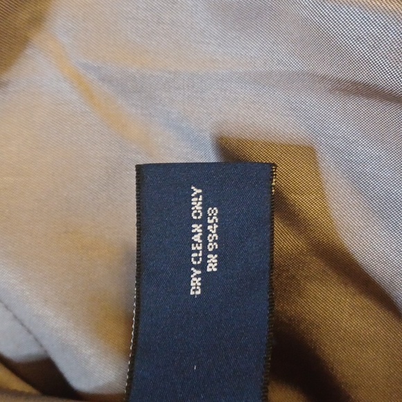 BROOKS 346 Tan Color Men's Trench Coat. Size 44R - Picture 13 of 16